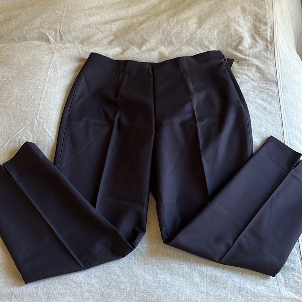 Women’s Nic + Zoe slim pants, dark navy, NWT